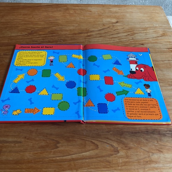 Spanish Clifford Book with stories and activities - Picture 5 of 9